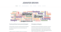 Desktop Screenshot of jenn-brown.com