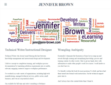 Tablet Screenshot of jenn-brown.com